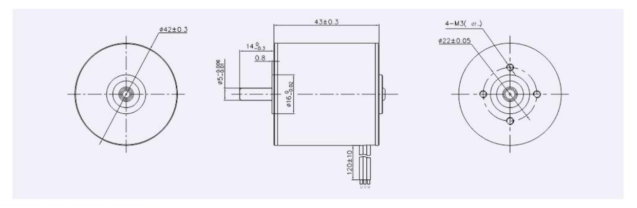 VBL 4243 Brushless motor design VBL 4243 Brushless motor design